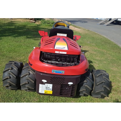 Riding lawn mower online rear wheels